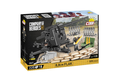 Cobi 3047 Company of Heroes 8,8 cm Flak, 1:35, 225 kostek