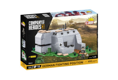 Cobi 3043 Company of Heroes German Fighting Position, 1:35, 642 kostek