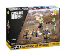 Cobi 3041 Company of Heroes Figurky s doplňky, 60 kostek, 4 figurky