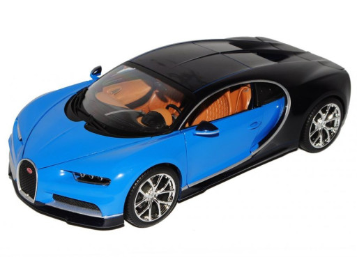 Maisto Kit Bugatti Chiron, Modrá 1:24