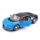 Maisto Kit Bugatti Chiron, Modrá 1:24