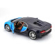Maisto Kit Bugatti Chiron, Modrá 1:24