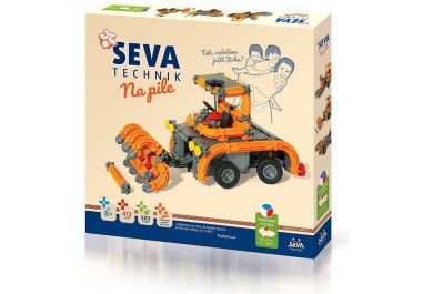 Stavebnice Seva Technik - Na pile, 412 dílků