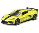 Chevrolet 2020 Corvette, Street Fire Collezione Bburago, žlutá 1:43