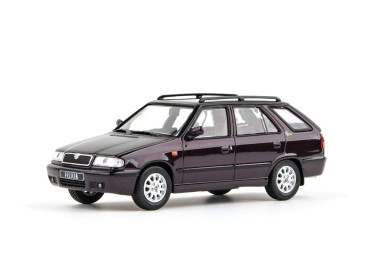 Abrex Škoda Felicia FL Combi (1998) Fialová Esprit Metalíza - Mystery 1:43