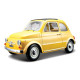 Bburago Fiat 500 F 1965 žlutá 1:24