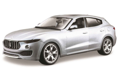 Bburago Maserati Levante stříbrná 1:24