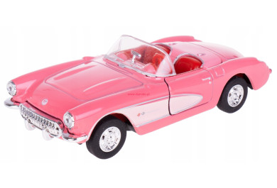 Welly Chevrolet Corvette convertible (1957), Růžová 1:34-39