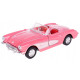Welly Chevrolet Corvette convertible (1957), Růžová 1:34-39