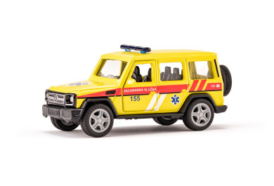 Siku Mercedes AMG G65 Ambulance, česká verze 1:50