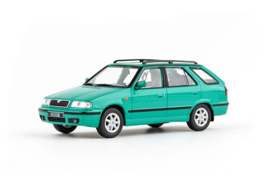 Abrex Škoda Felicia FL Combi (1998) Zelená Pacific Metalíza 1:43