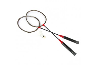 Badmintonová sada Spokey Badmnset, dvě rakety a míček