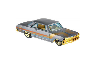 Hot Wheels Satin nad Chrome 63 CHEVY II 1:64