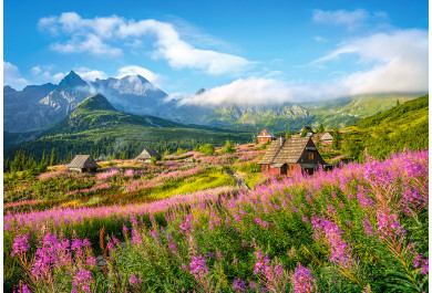 Castorland puzzle 1000 dílků, Dolina Gąsienicowa, Tatry, Polsko