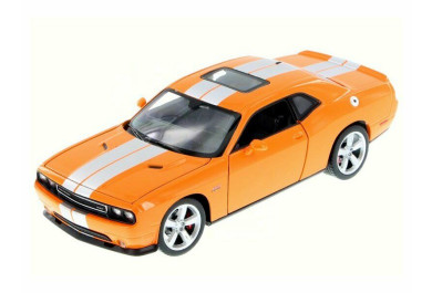 Welly Dodge Challenger SRT, Oranžový 1:24