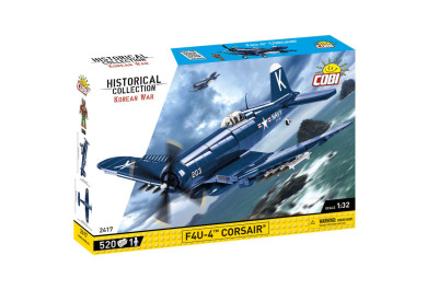 Cobi 2417 Korean War F4U-4 Corsair, 1:32, 520 kostek