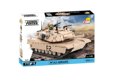 Cobi 2622 Armed Forces Abrams M1A2, 1:35, 975 kostek