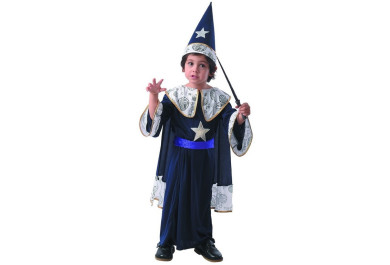 Dětský kostým na karneval Kouzelnice, 80-92 cm