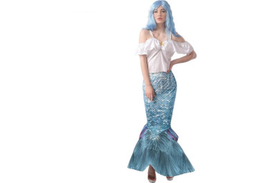 Kostým na karneval Sukně mořská panna, M (44-42)