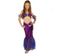 Dětský kostým na karneval Mořská Panna, 130-140cm