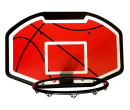 Panel na basketbal, basketbalový koš s síťka 110x70 cm
