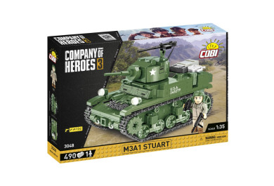 Cobi 3048 Company of Heroes M3A1 Stuart, 1:35, 490 kostek