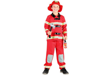 Dětský kostým na karneval Hasič, 110-120 cm