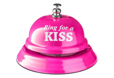 Stolní zvoneček Ring for a KISS