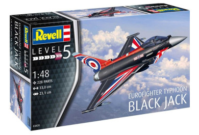 Revell ModelKit letadlo 03820 - Eurofighter „Black Jack“ (1:48)