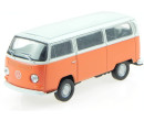 Welly Volkswagen ´72 T2 Bus (orange/cream) 1:34-39