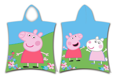 Jerry Fabrics dětské pončo Peppa Pig, 50x115 cm