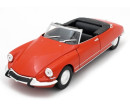 Welly MOQ Citroën DS 19 Cabriolet Convertible Červený 1:24