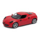 Welly Alfa 4C Červená 1:34-39