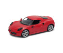 Welly Alfa 4C Červená 1:34-39