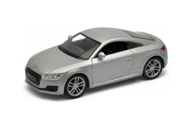 Welly Audi TT Coupe 2014, Stříbrné 1:34-39