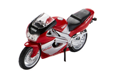 Welly Yamaha 2001 YZF 1000 R Thunderace červená 1:18