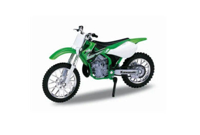 Welly Kawasaki 2002 KX 250 zelená 1:18