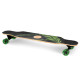 Spokey LONGBAY PRO Longboard 104x24 cm, ABEC7, zeleno-černý