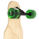 Spokey LONGBAY PRO Longboard 104x24 cm, ABEC7, zeleno-černý