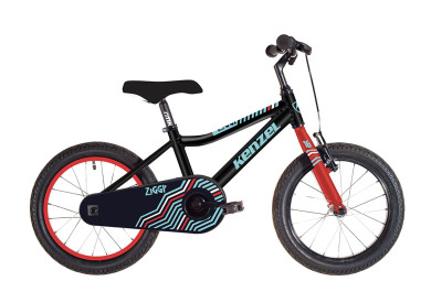 Kenzel Dětské jízdní kolo Ziggy RF16 1spd, černé