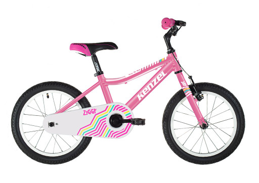 Kenzel Dětské jízdní kolo Ziggy girl RF16 1spd 2024 růžové