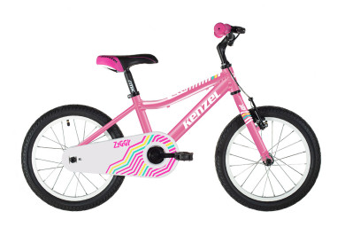 Kenzel Dětské jízdní kolo Ziggy girl RF16 1spd 2025, růžové