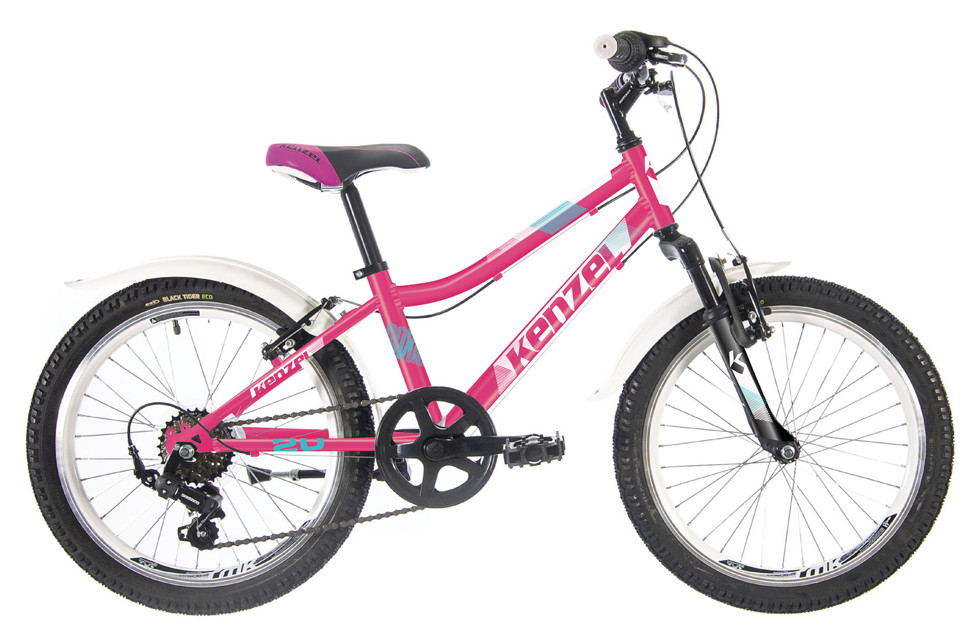 Kenzel Dětské jízdní kolo Roxis SF20 girls 2024 růžové