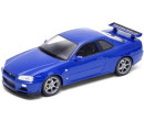 Welly Nissan Skyline GT-R modrý 1:24