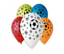 Nafukovací balonky fotbal průměr 30cm, 5ks