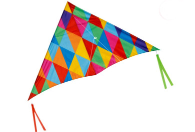 Létající drak multicolor, 125x70cm
