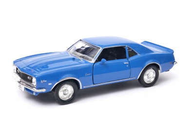 Welly Chevrolet ´68 Camaro Z28, modrý 1:34-39