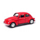 Welly Volkswagen Beetle Hard Top, Červený 1:34-39