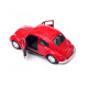 Welly Volkswagen Beetle Hard Top, Červený 1:34-39