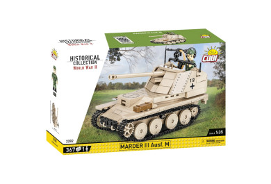 Cobi 2282 II WW Marder III Ausf. M, 1:35, 367 kostek